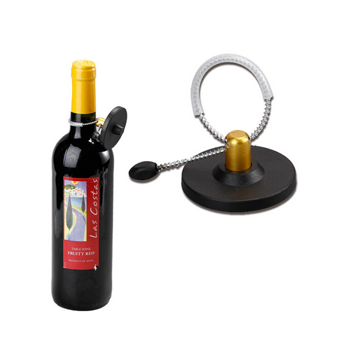 RFID酒瓶钢丝防盗扣标签利用场景图片